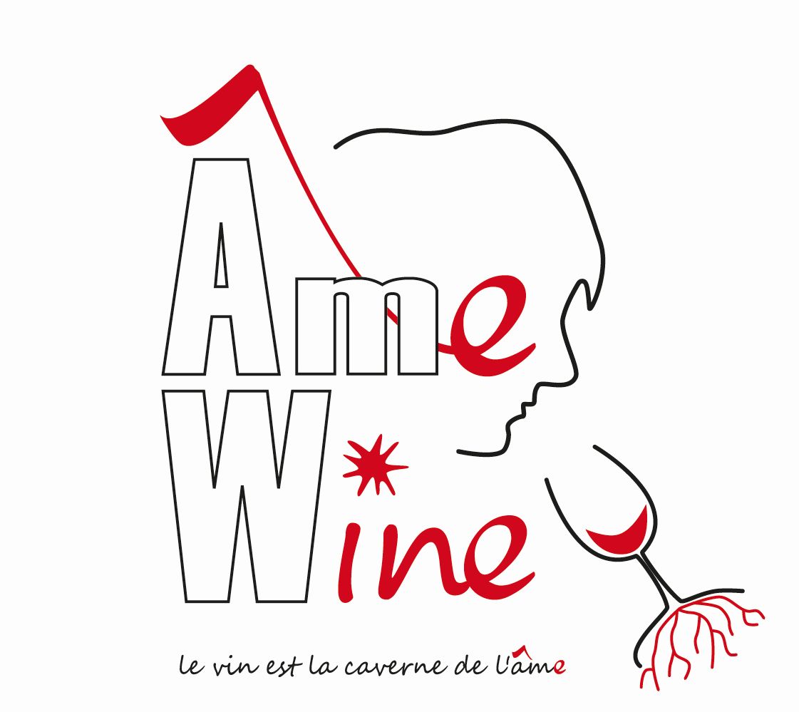 Logo créé pour Ame & Wine